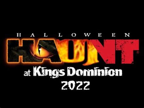 4k Hallowen Haunt Kings Dominion 60 FPS - YouTube