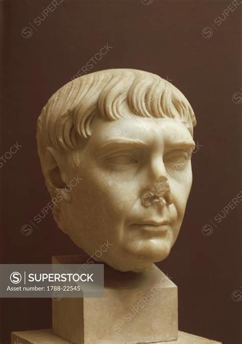 Five Good Emperors, Bust of the Emperor Trajan (Marcus Ulpius Nerva ...