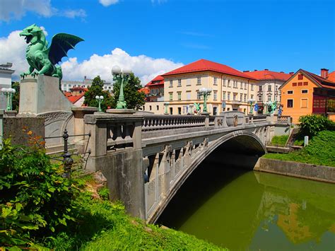 The Dragon Bridge, Ljubljana, Slovenia. | Ljubljana, Breathtaking ...