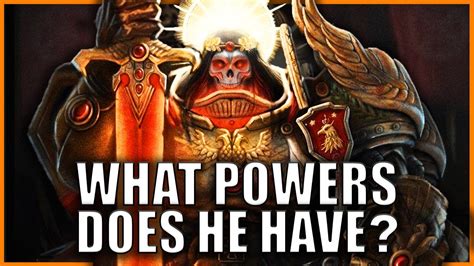 Just How Powerful is the Emperor Of Mankind Really? | Warhammer 40k ...