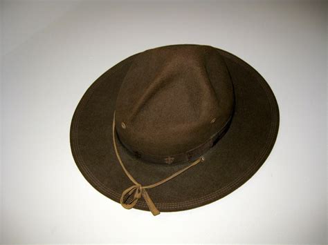 Vintage Boy Scout Campaign Hat by VintageHaven on Etsy