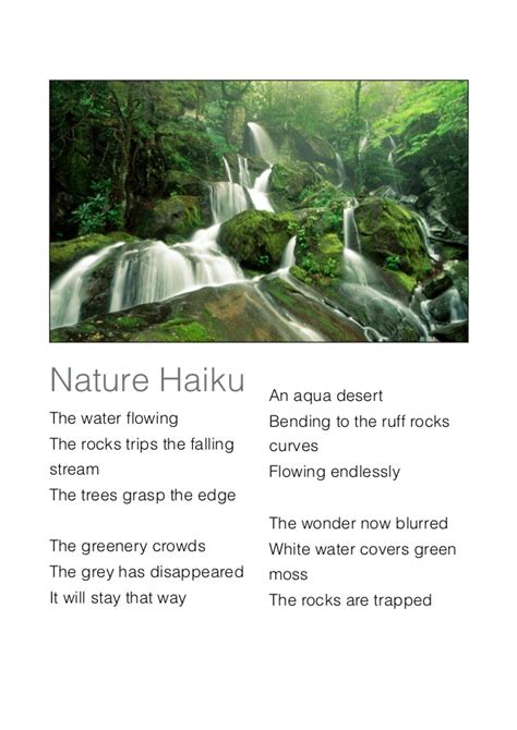 Nature haiku Poems