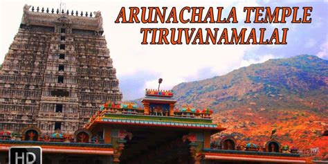 Arunachalam Temple Tiruvannamalai, timings, history, travel guide