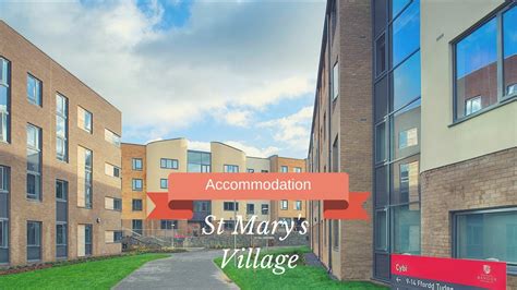 Bangor University Accommodation - St Mary's Village Tour - YouTube