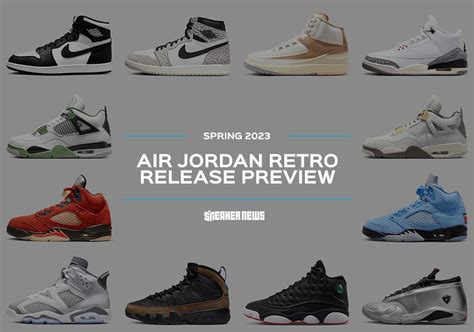 Jordans 2023 Release Dates