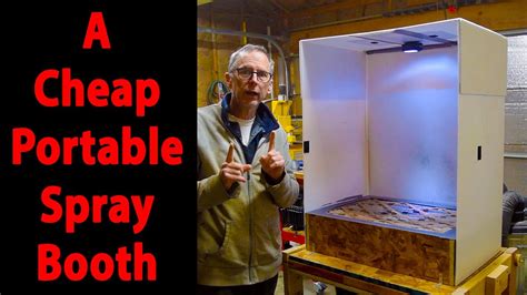 A Cheap, Portable Spray Booth - YouTube