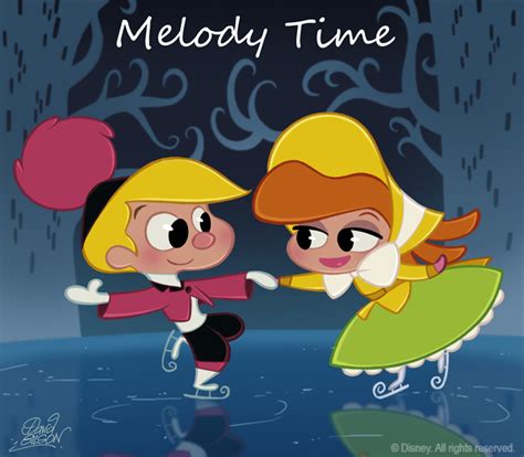 Melody Time CHIBI - Walt Disney Characters Fan Art (26137313) - Fanpop