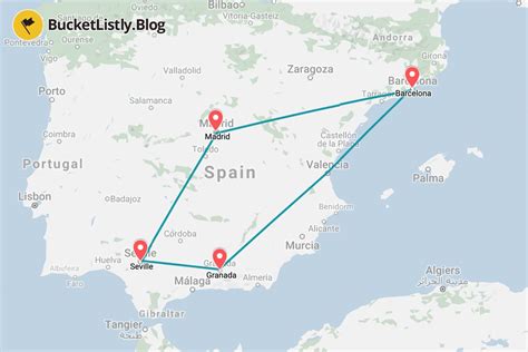 10 Days Itinerary for Spain - A Backpacking Travel Guide to the ...