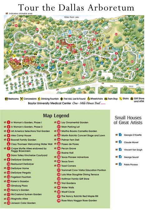 Arboretum Map