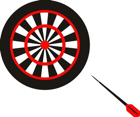 Dart arrow, illustration, vector on a white background. 12270865 Vector ...