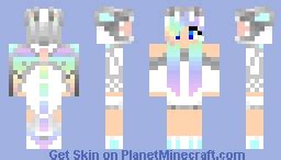 Rainbow Dragon Girl =D Minecraft Skin