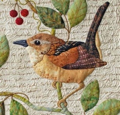 Beautiful bird quilt block. Maker unknown uplifted from facebook ...