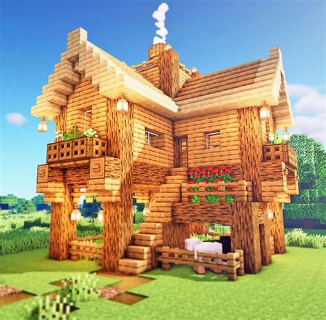 Best of Minecraft Builds on Instagram: “What do you think of this cozy ...