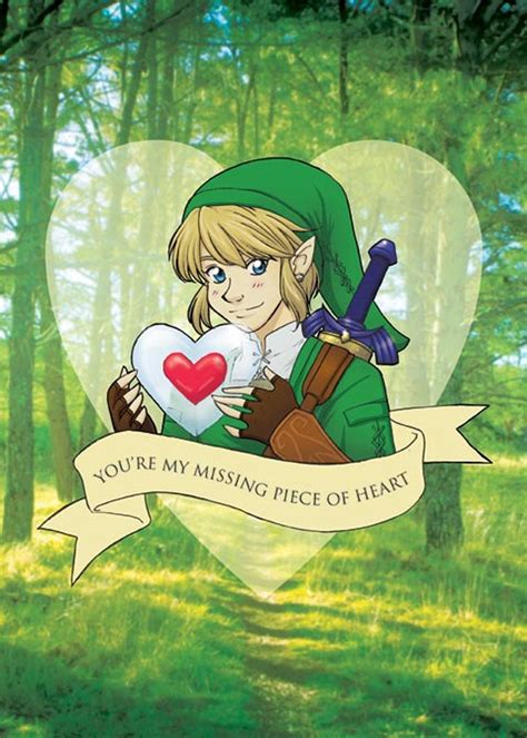 Link Valentine Legend of Zelda Fan Art Original Illustration Print ...