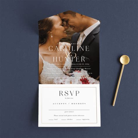 Wedding Invitations with RSVP Attached (+ Yes, You'll Love Them!)