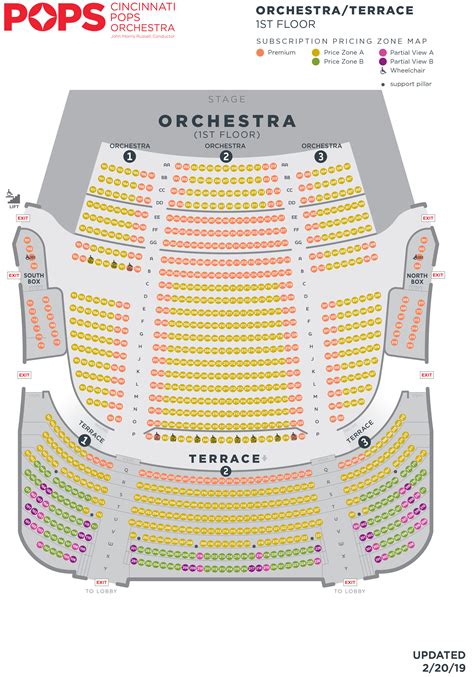 Taft Children S Theater Seating Chart | Review Home Decor