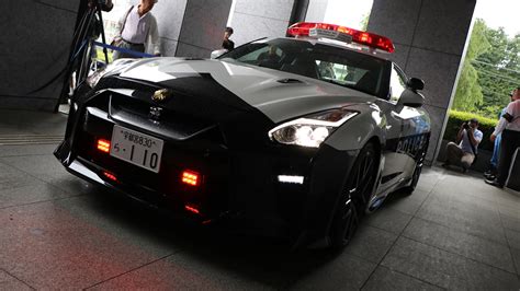 Be afraid of Japan's new Nissan GT-R police car | Top Gear