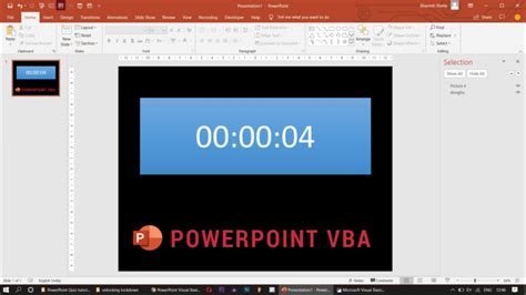 How to make a Countdown Timer in PowerPoint VBA