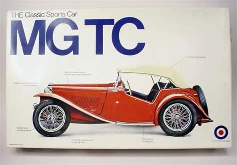 8223. MG TC. | Model cars kits, Classic sports cars, Model kit