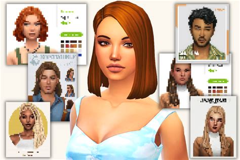 Sims 4 Cc Hair Female Maxis Match - Infoupdate.org