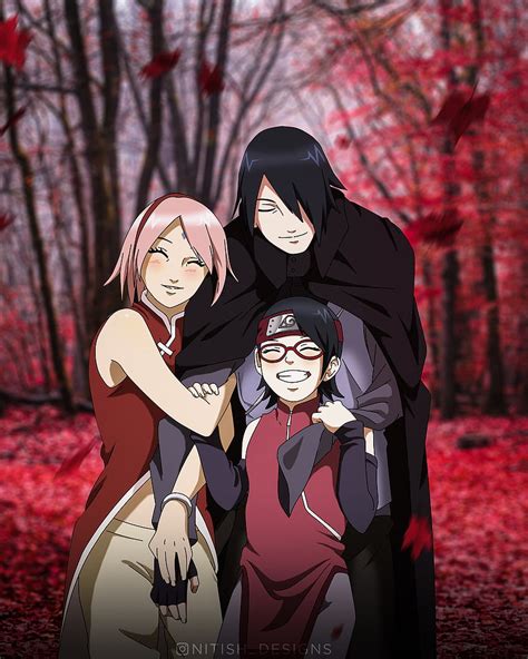 Uchiha Sasuke Family