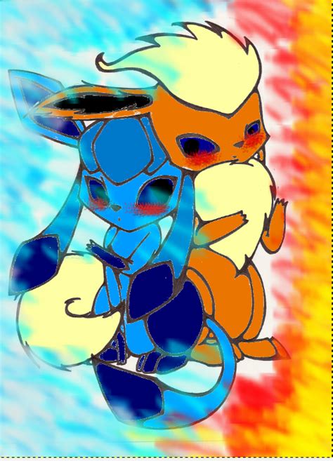 flareon and glaceon! - Cutest Pokemon Photo (25406026) - Fanpop