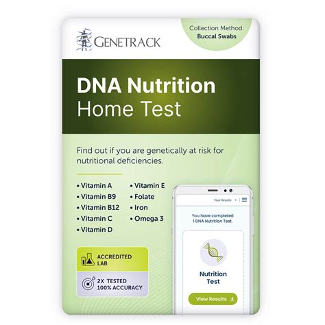 DNA Nutrition Test | Genetrack Canada