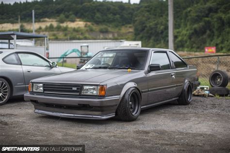 Rare Toyota Carina GT-R AA63 at Nikko Circuit