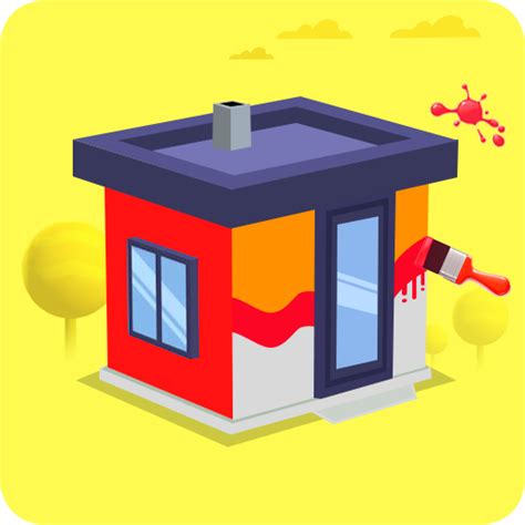 House Color Paint Roller Swipe - Maze Painting Puzzle - App on Amazon ...