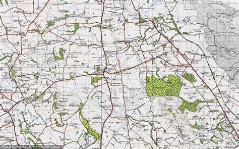 Historic Ordnance Survey Map of Lowick, 1947 - Francis Frith