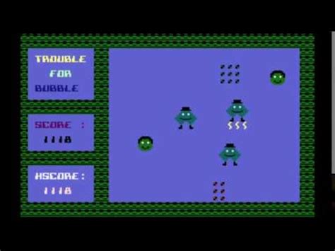 Commodore Plus/4 Game: Trouble for Bubble - YouTube