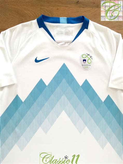 2018/19 Slovenia Home Football Shirt / Old Original Soccer Jersey ...