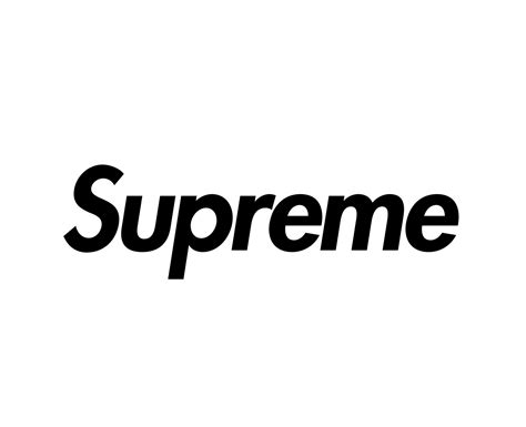 Supreme Logo Brand Black Symbol Clothes Design Icon Abstract ...