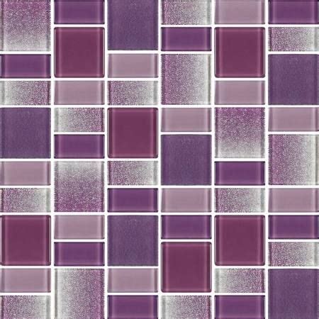 purple glass backsplash tiles - Google Search | Mosaic glass, Mosaic ...