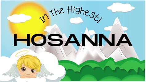 Hosanna In The Highest | Easter | Palm Sunday | Sunday Sunday | Bible ...