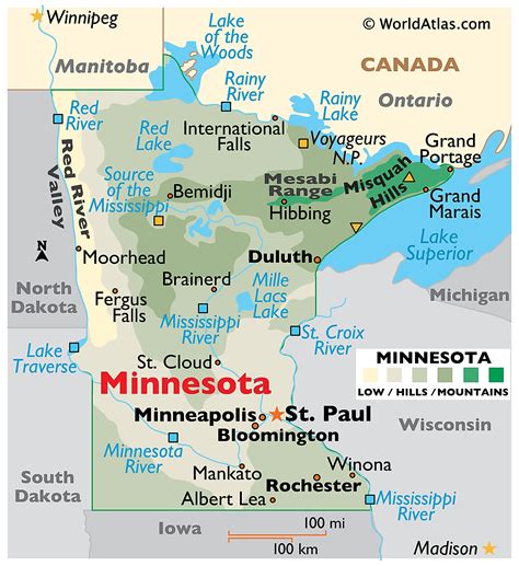 Minnesota Maps & Facts - World Atlas