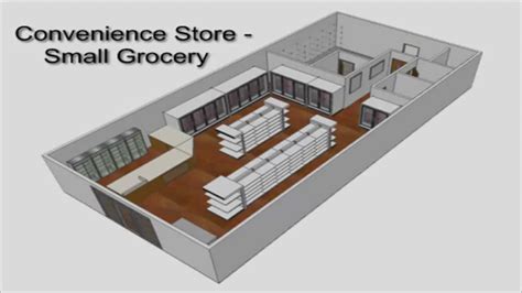 Convenience Store Floor Plan Design - floorplans.click