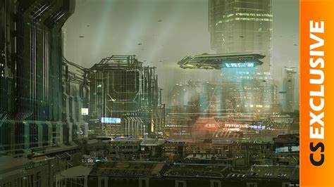 Sci-fi city - Concept Art ( #Photoshop ) | CreativeStation Exclusive ...