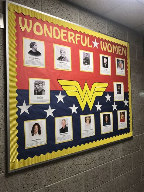 This is my board for March which is Women’s History Month! | Women ...