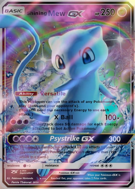 Mew Pokemon Card, Rare Pokemon Cards, Cool Pokemon Cards, Pokemon ...