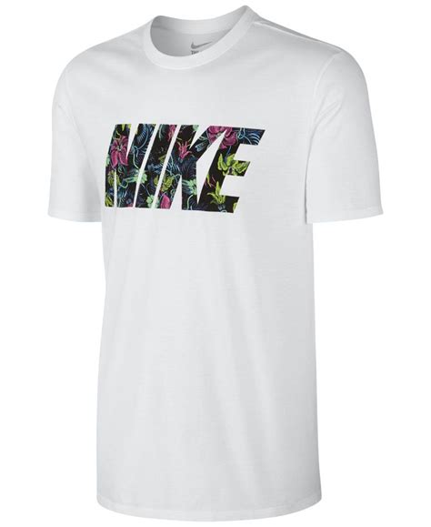 Nike Logo Graphic T-Shirt - T-Shirts - Men - Macy's | Mens tshirts, T ...