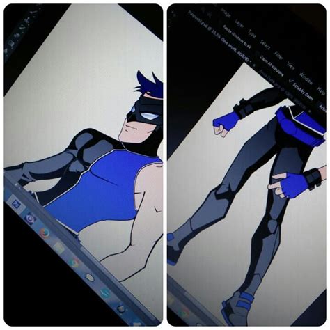 Progress of my new character | Comics Amino