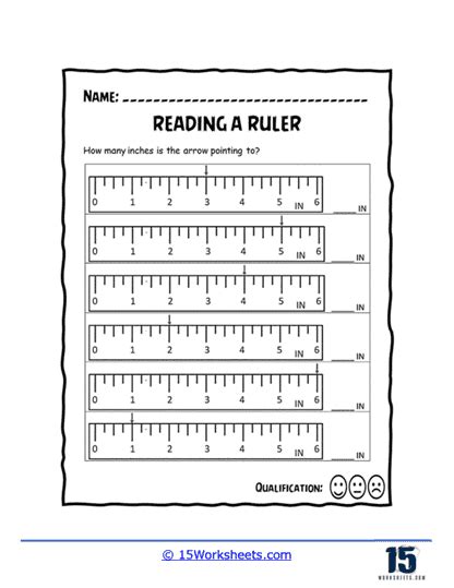 How To Read A Ruler Printable