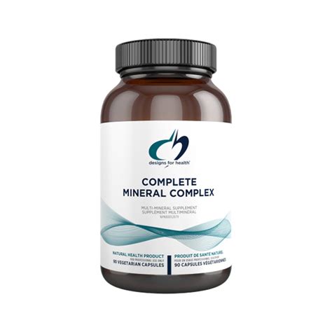 Designs For Health – Complete Mineral Complex – 90 capsules – Sina ...