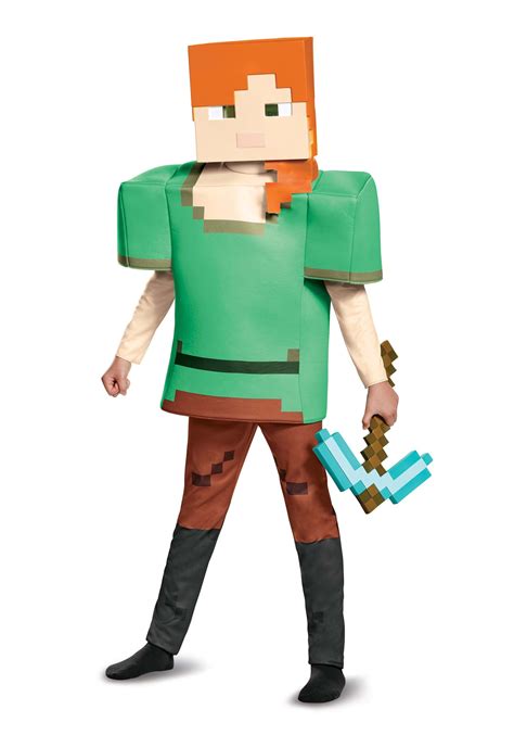 Minecraft Alex Deluxe Child Costume