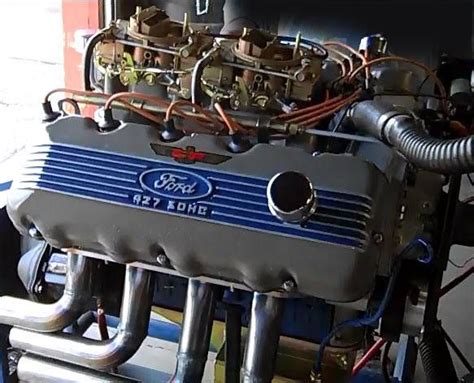 Ford 427 SOHC / Cammer / FE - complete engine | Engineering, Ford motor ...