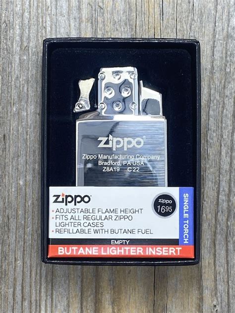 Zippo Lighter Single Torch Butane Insert - EDC Specialties | Every Day ...