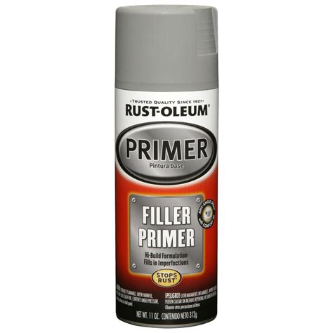 Rust-Oleum Automotive 11 oz. Gray Filler Primer Spray-249279 - The Home ...