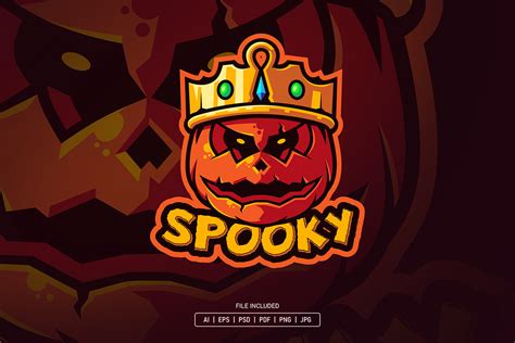 Spooky Logo Mascot Graphic by Wudel Mbois · Creative Fabrica