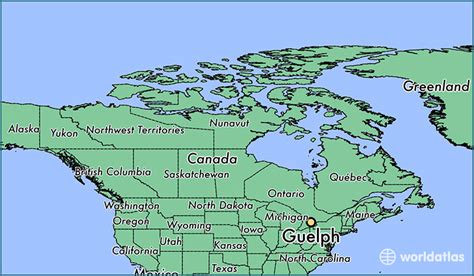 Where is Guelph, ON? / Guelph, Ontario Map - WorldAtlas.com